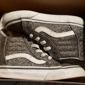 Glitter vans high too